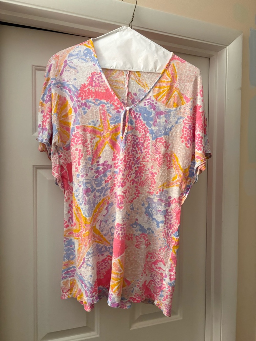 Lily Pulitzer Balleta Beach Cover-Up Medium Linen - Picture 7 of 13
